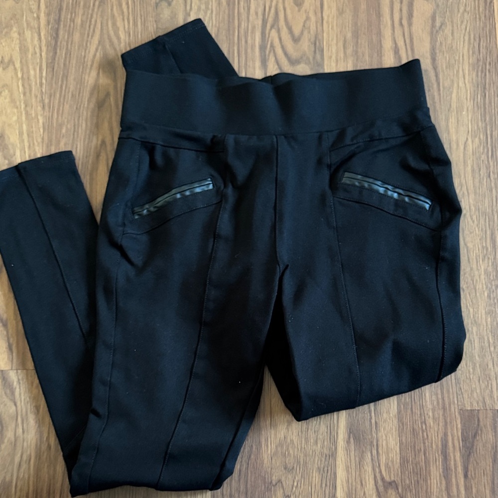 Ci Sono Black High-Waisted Pants - Picture 2 of 3